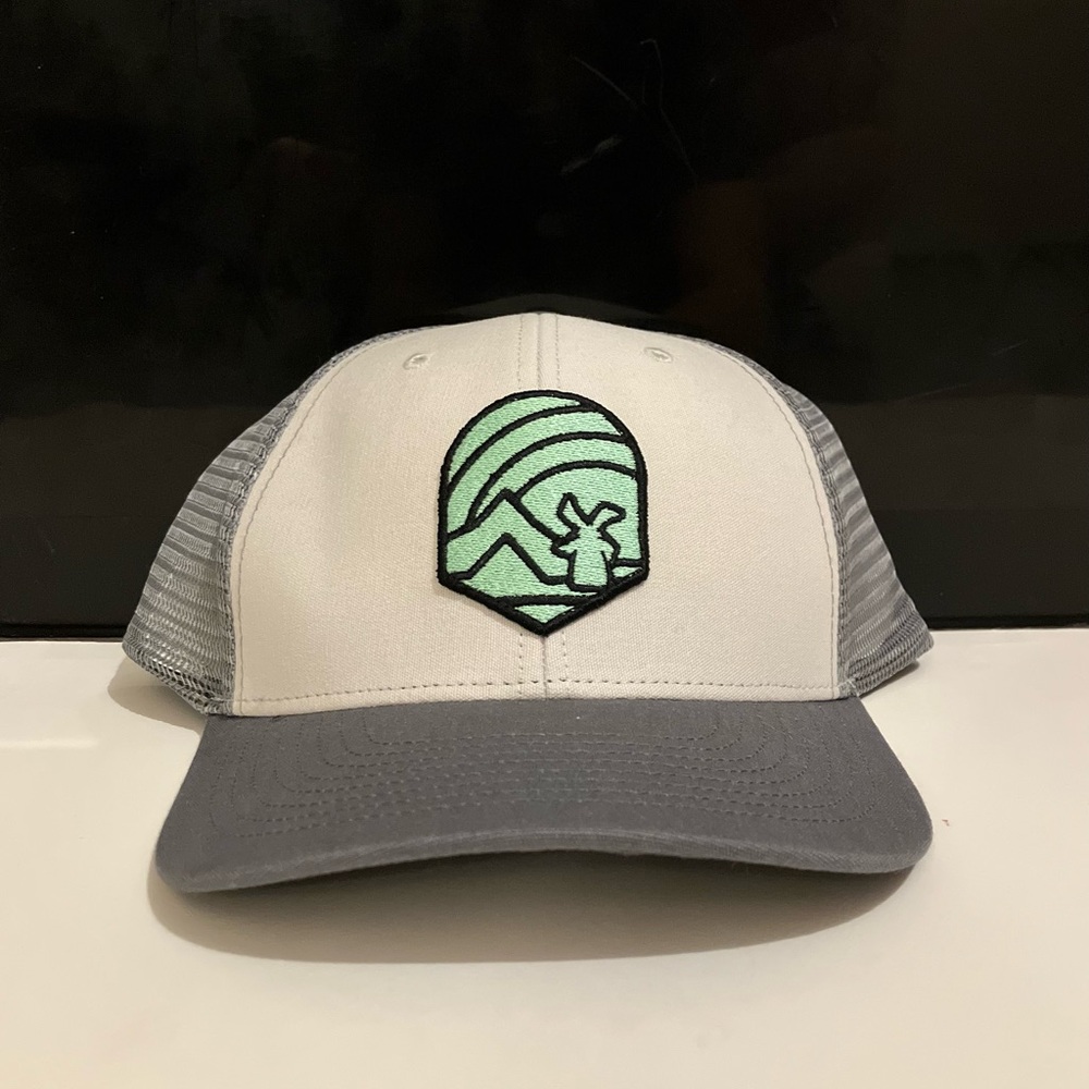 Dutch Bros Gray and White Hat